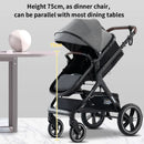 Baby Stroller 3 in 1 Easy Folding Multifunctional Stroller Travel Portable Baby Carriage Safety Seat EU Standard Free Shipping