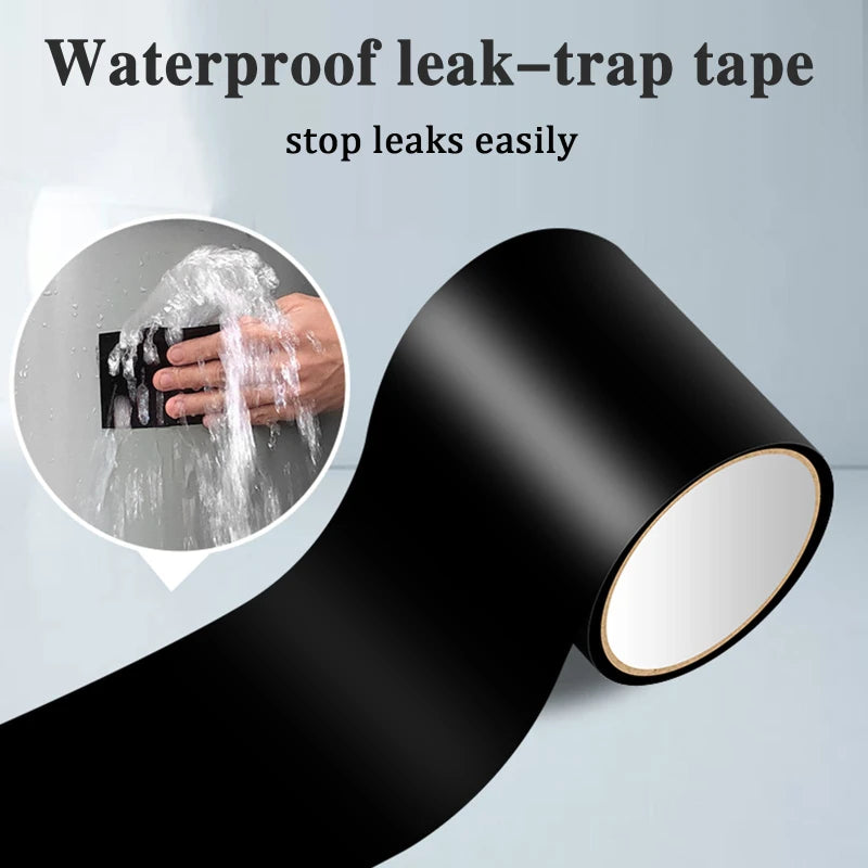 Width 10cm Super Strong Fiber Waterproof Stop Leaks Seal Repair Performance Self Fix Tape Fiber fix Adhesive duct tape