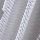 AHSNME Custom Logo Bathrobe Soft Waffle Customized Bathrobes for Beauty Clinic Monogram Anniversary Gift