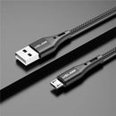 USLION 3A Fast Charging Micro USB Cable Fast Charge USB Data Cable Cord for Xiaomi Redmi Android Cell Phone Micro usb Data Line