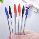 5/10Pcs Ballpoint Pen Ball 1mm Point Pens Kids School Office Supplies Portable Longlasting 3 Colors