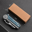 New Outdoor Folding Self-defense Wilderness Survival Folding Knife Camping Knife Mini Knife Fruit Knife Portable Tool