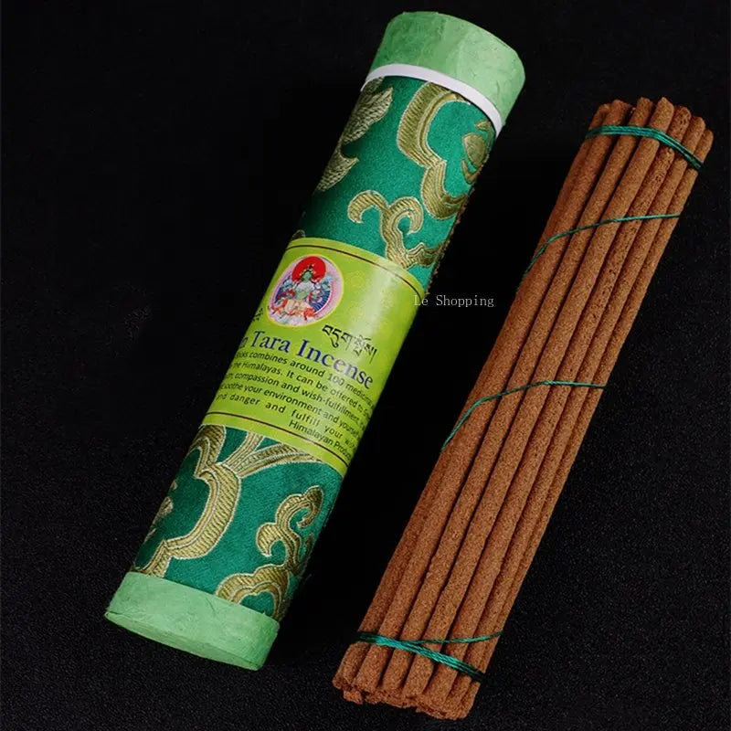 20cm Natural Nepal Pure Handmade Tibetan Incense DIY Home Indoor Incense Practice Zen Buddha for Buddha Practice Thread Incense