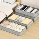 Portable Bed Bottom Storage Box Foldable Clothing Storage Box Waterproof Moisture-proof Household Storage Organizer