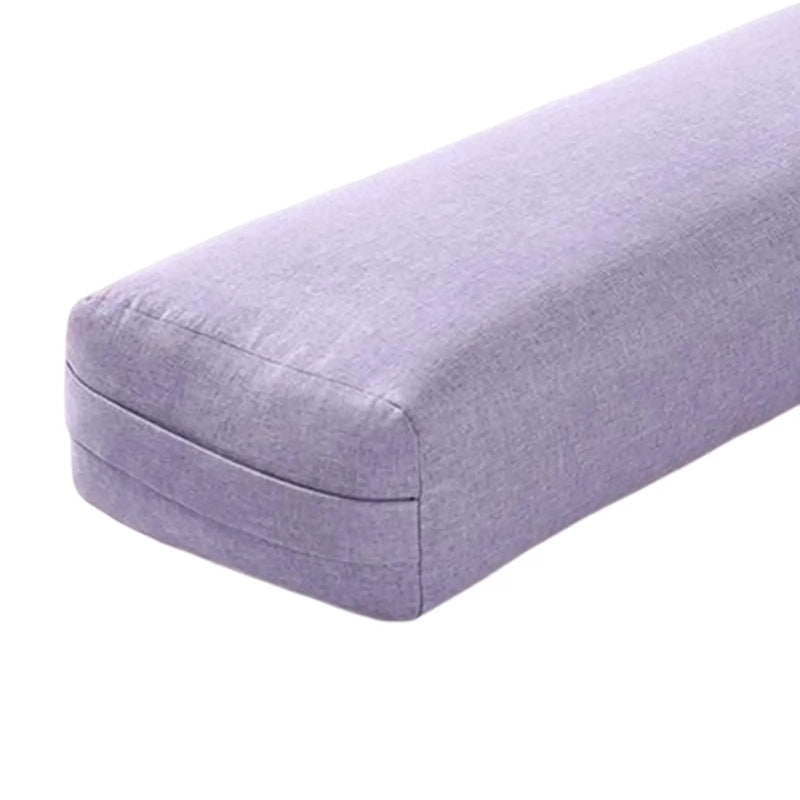 Professional Yoga Bolster Meditation Cushion Removable Cover for Support