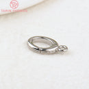 (3310) 15.6x9.6MM Hole 2MM 24K Gold Color Brass Lobster Clasps for Charms Pendants High Quality DIY Jewelry Making Findings