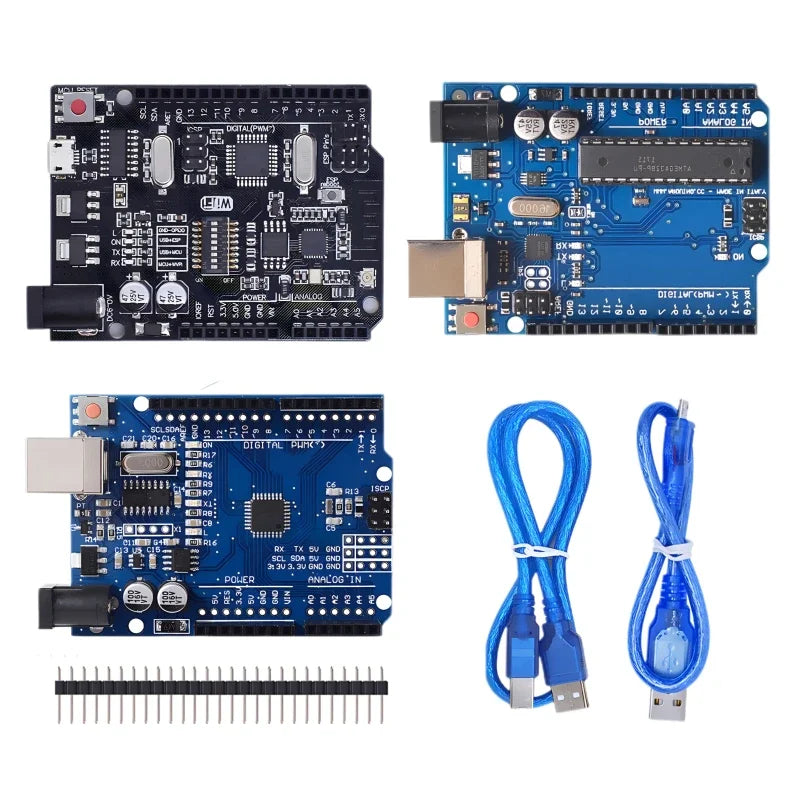 UNO R3 Official ATMEGA16U2 / UNO+WiFi R3 MEGA328P Chip CH340G For Arduino UNO R3 Development Board WeMos ESP8266