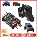 2204 2400KV Brushless Outrunner Motor with Transmission and 30A ESC for 1/24 RC Crawler Axial SCX24 Upgrade