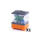 MOC City Building Blocks Accessories Mahjong Machine Plant Sofa Bed Piano Refrigerator Kitchen Toy Brick Florist Bar X009 TV Set