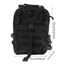 Oxford Sling Backpack Small Sling Rover Shoulder Bag Molle Outdoor Camping Daypack Backpack With Adjustable Strap