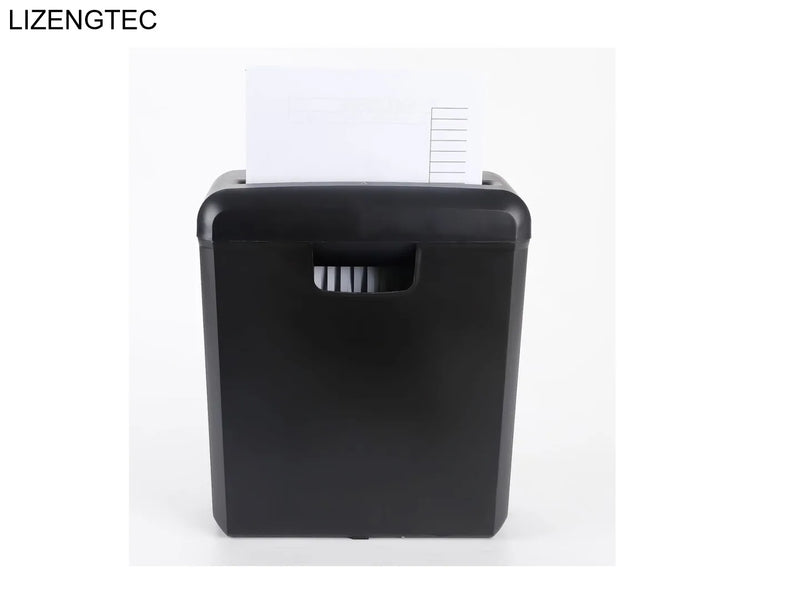 LIZENGTEC New Design Multi-functional A4 Electricity Paper Shredder  2 Level Secrecy 6.8mm