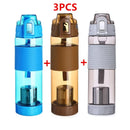 Tomaline Alkaline Water Cup (Increase the PH to the 7.2 to 9.5 Energy Bottle,650ml Alkaline Water Bottle Sports Bottle 3PCS