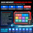 KINGBOLEN K8 Elite Bidirectionnal OBD2 Scanner ECU Coding CANFD FCA 40+ Service All System Diagnostic Tools Lifetime Free Update