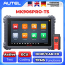 Autel MaxiCOM MK906 Pro-TS Full TPMS Car Diagnostic Scanner Tpms Sensor Programmer CAN FD DoIP ECU Coding Tools PK MK906PRO