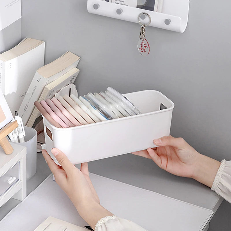 Multifunctional Desktop Storage Box Toiletries Cosmetic Sundries Plastic Storage Organization Box Drawer Organizer