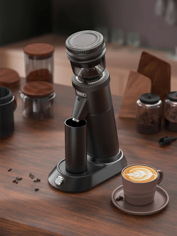 HiBREW G5 48mm Conical Burr Electric Coffee Grinder Compact Portable Coffee Bean Mill Kitchen for Espresso Turkish Coffee