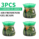 Air Fusion Odor Eliminator Gel Beads Air Freshener Crystal Bead Odor Neutralizing Gel for Home Bathrooms Cars Boats 14 Oz 3 Pcs