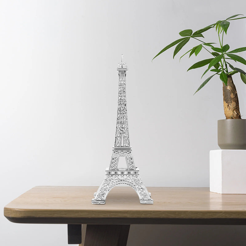 Eiffel Tower Statue Model Metal Mini Decorative Paris Eiffel Tower Figurine Ornament for Souvenir