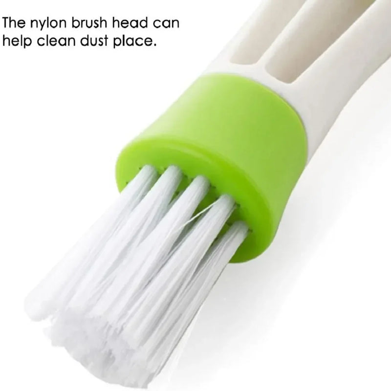 3pcs Car Cleaning Brush Air Conditioning Vent Brush Cleaning Air Outlet Vent Wash Brushes Universal Car Interior Detailing Tools