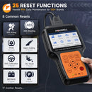FOXWELL NT650 Elite OBD2 Scanner Full Bidirectional Scan Tool Car Engine ABS SRS Diagnostic Code Reader with 26 Resets Service