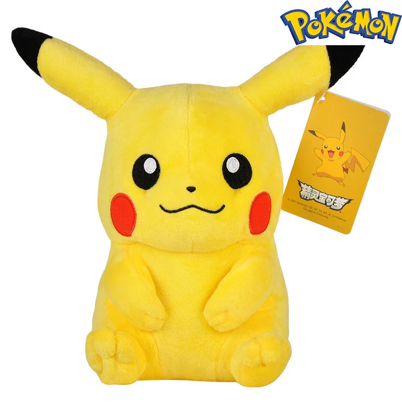 25CM Christmas Halloween Easter Pokemon Pumpkin Lovely Pikachu Stuffed Plush Toys Anime Pokemons Plush Toys Dolls Kids Gifts