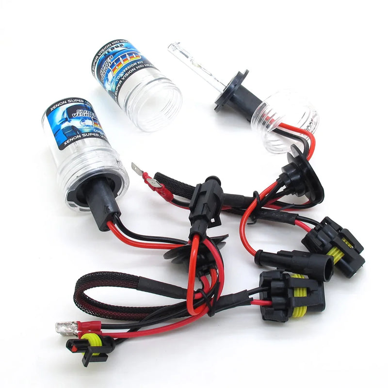 35W 55W HID Xenon Bulb Car Headlight Kit Slim Ballast H1 H3 H7 H11 9005 9006 Auto Xenon Headlamp 4300K 6000K 3000K 12000K