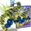 Lewan 2077 Steel Mech American Team Killer Assembled Building Blocks Boy Toy Gift Compatible with Lego