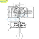 NEW Original SANWA Joystick JLX TP-8YT-SK Arcade joystick 5pin Cable Game Video Arcade Machine Neo Geo Zero Delay Fistfight