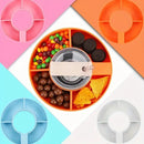 1 Pcs Snack Bowl for Stanley 40oz Tumbler with Handle, Plastic Snack Tray with 4 Compartment Compatible for 40oz with Handle