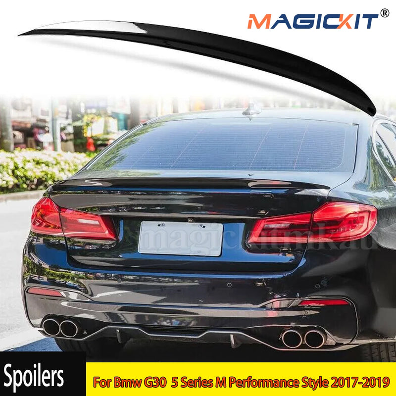 M Performance Style  For Bmw G30 Rear Roof Spoiler 5 Series M Performance Style 2017-2019 Car Accessories