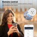 US Mexico Peru WiFi TUYA Zigbee Smart Plug Socket Power Monitor Outlet Home Appliances Smart Living Works With Alexa Google Home