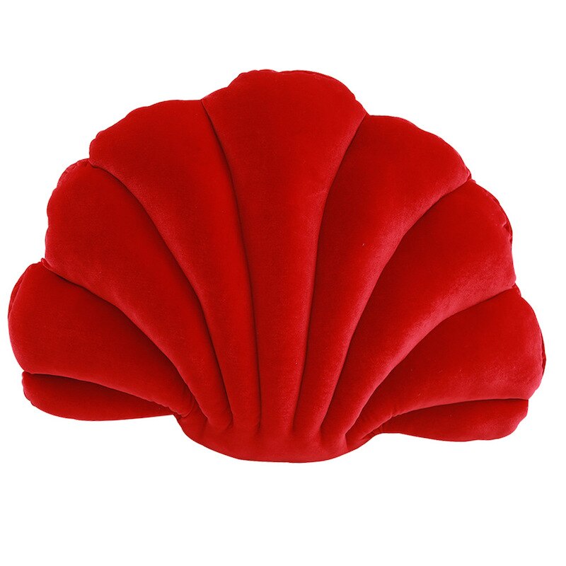 Shell Cushion Patio Decorative Pillow Love Present Soft Fleece Chic Fresh Sea Warm Home Sofa Car Decorating