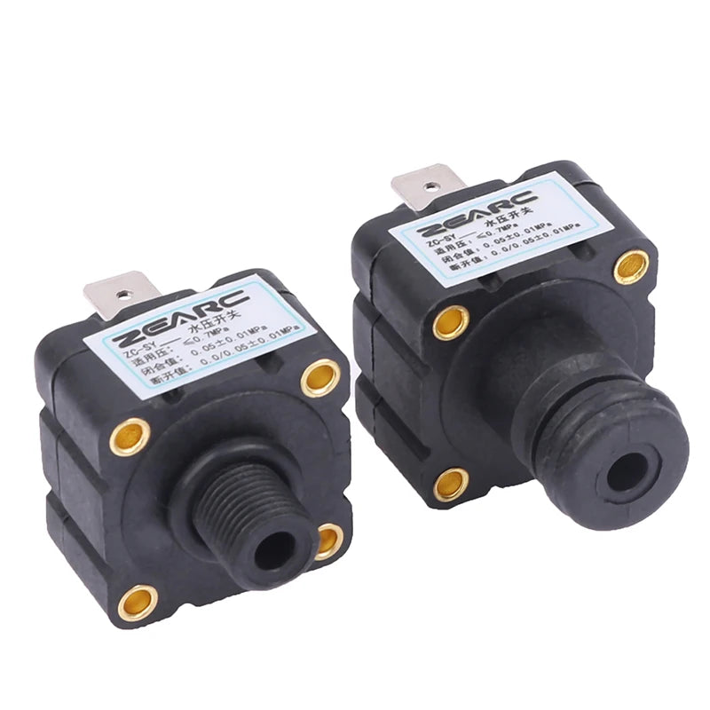 Black Gas Wall-hung Boiler Pressure Gauge Water Pressure Switch Electronic Pressure Sensor General Maintenance Accessories