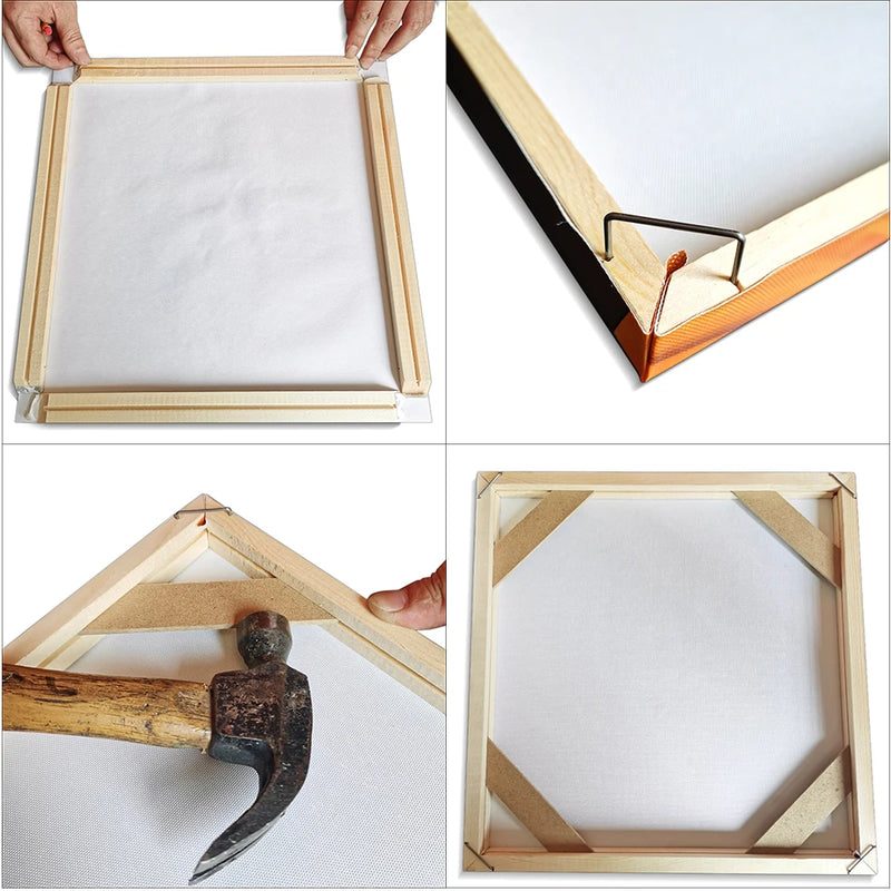 Solid Wood Photo Frame Diamond Picture Frame Canvas DIY Frame Painting Frame 30x40cm 40x50cm 40x60cm 50x50cm 60x60cm