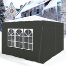 Foldable Canopy 3x3m Garden Tent Camping Pavillon Gazebo Waterproof UV Sun Protection with Carry Bag Sunshade Shelter