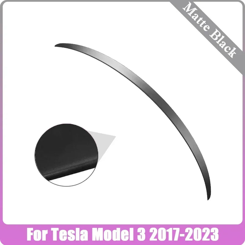 XVIP Real Carbon Fiber Wing For Tesla Model 3 17-23 Highland Trunk Lid Spoiler Compatible With Model Y 21-24 Exterior Accessory