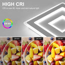 White LED Modern Square Ceiling Lamp,42W Acrylic LED Ceiling Light for Bedroom,Living Room,Hallway,Bathroom ,Kitchen