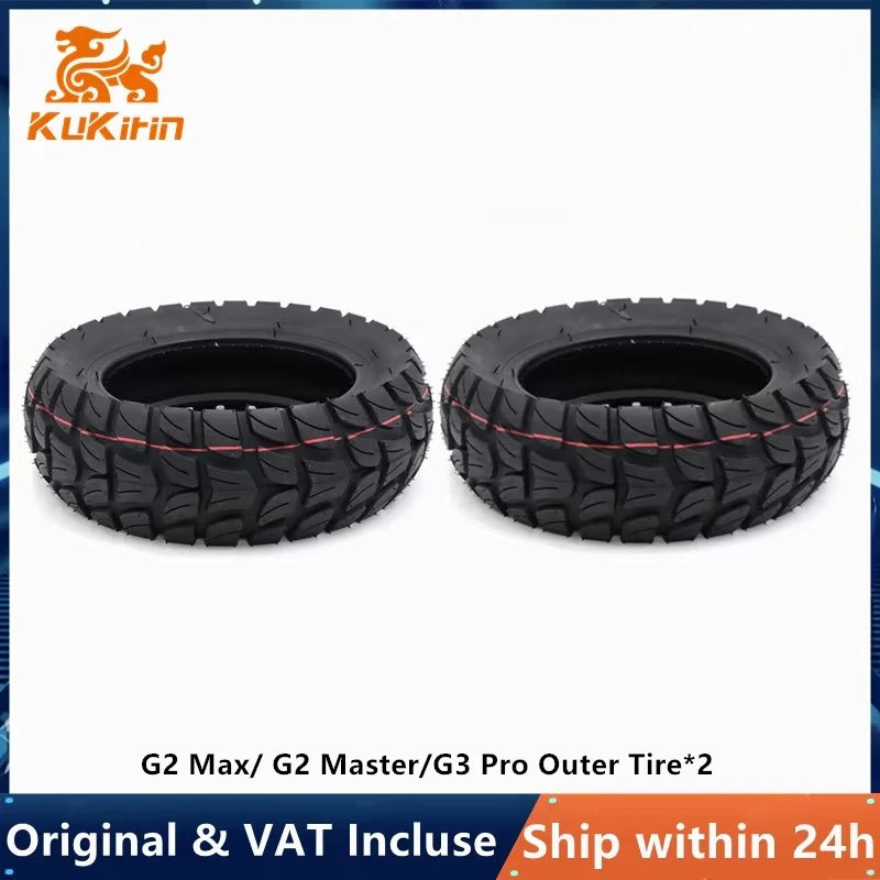 Original Tire for KuKirin G2 Max/G2 Master/G3 Pro Electric Scooter 255x80 Outer Tyre 10×2.5 Inner Tube Kickscooter Accessories