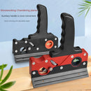 Chamfer Plane with Backer Woodworking Hand Planer for Quick Edge Planing Radian Corner Plane Trimming Carpenter Hand DIY Tool