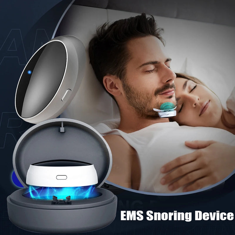 Smart Snoring Stopper Anti Snore Chin Strap Anti-Snoring Device Breathing Corrector Sleep Aid Health Care Sleep Apnea Aid Usb