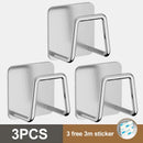 Kitchen Organizer Sponge Holder Soap Drying Rack Self Adhesive Sink Drain Racks Stainless Steel Sink Wall Storage Racks Hooks