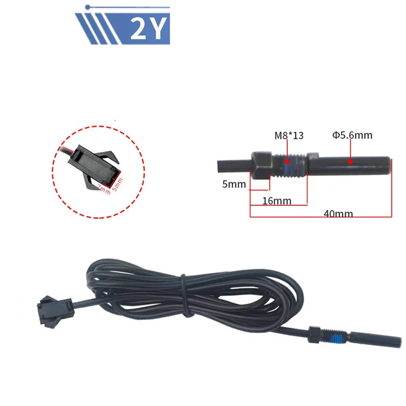 Electric Bike Magnetic Brake Sensor For Ebike Cut Off Power Brake System 2 3 Pin Plug Power Sensor Line Electric Bicycle Parts