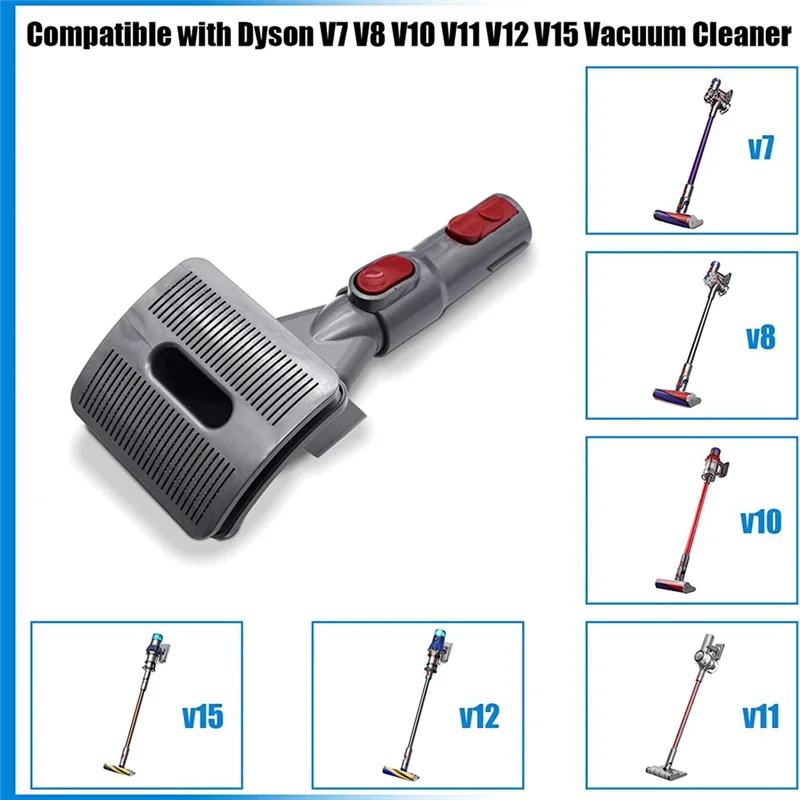 Groom Tool Dog Pet Brush Vacuum Attachment for Dyson V10 V11 V12 V15 V8 V7 with Quick Release Converter Adapter