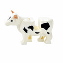 Poultry City Animals Figures Classic Building Block Deer Owl Goat Tiger Zoo Farm Accessories DIY Brick Children Kids Toy Gifts