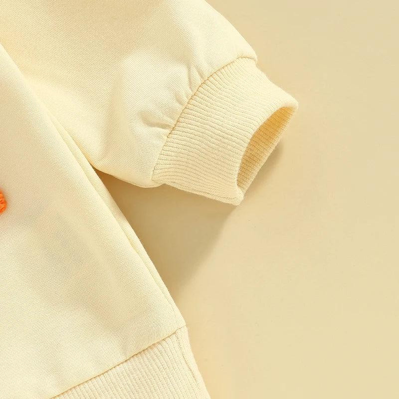 Adorable Toddler Boys Girls Hoodies Easter Outfits Soft Fleece Embroidered Sweaters Long Sleeve Children s Spring Clothing Cute