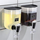 550ml Mouthwash Dispenser for Bathroom Refillable Wall Mounted Liquid Toothpaste Breath Freshener Container for Kids and Adults