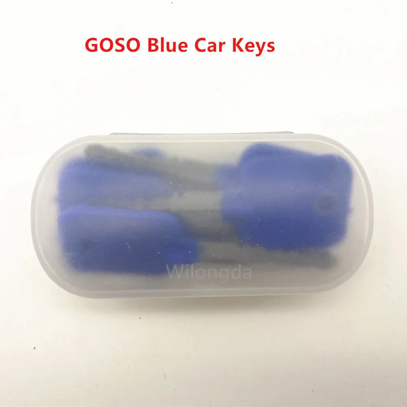 5PCS/LOT GOSO Cross Lock Roller Shutter Door Auto Door Common Keys Master Key Locksmith Tools