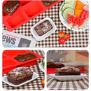 Silicone Mini Loaf pan, Mini Bread Pan Brownie Pan, 12 Cavities Nonstick Food Grade for Baking Mini Bread, Brownie, Cornbread, C