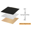 MK3S PEI Sheet 310x310 180/220/300/235/350 Upgrade PET Textured PEI Magnetic Build Plate 3D Printer Ender 3 Bed Spring Steel