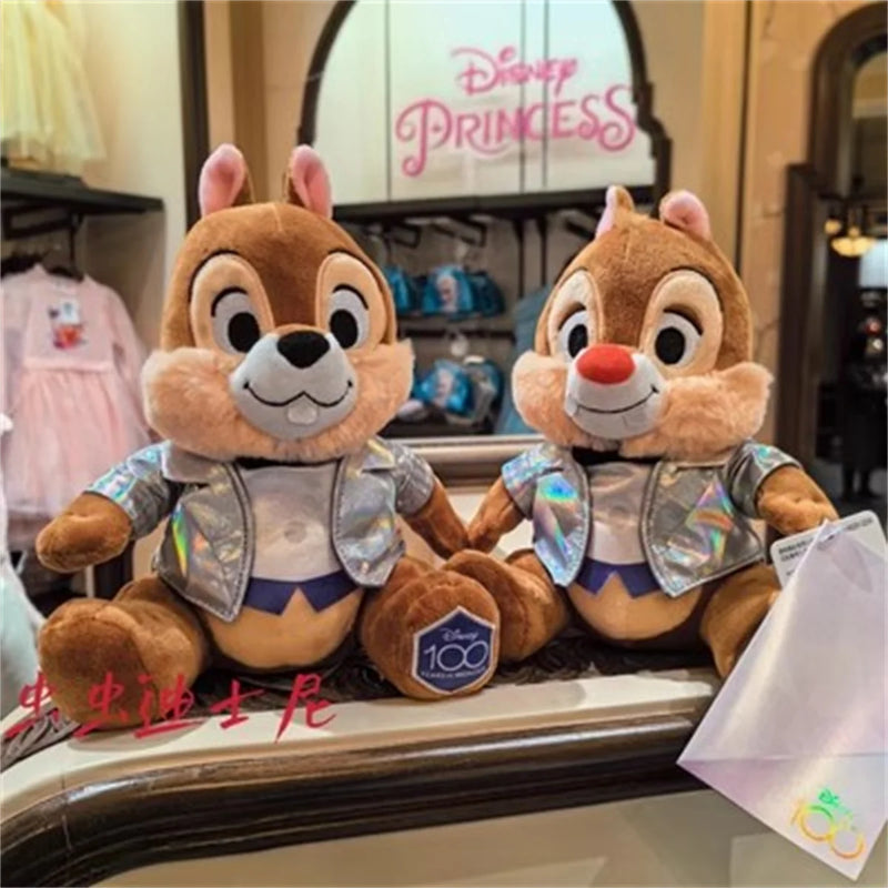 2023 New Original Disney 100 years Chip and Dale Plush Doll Plush toys Christmas present